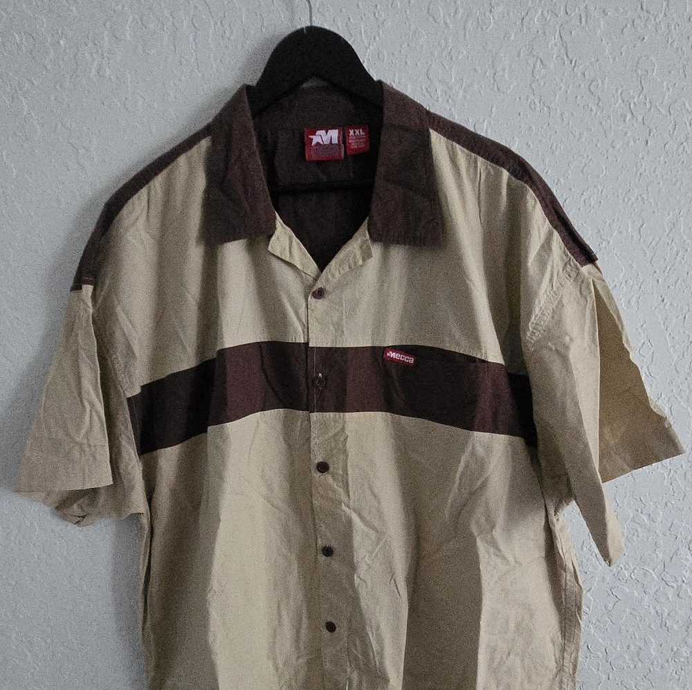 Mecca Short Sleeve Button Up